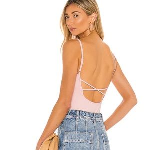 Free People Strappy Basique Bodysuit NWOT